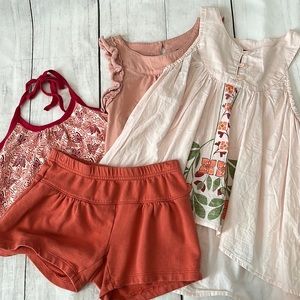 Tea Collection bundle-3 tops and 1 bottom